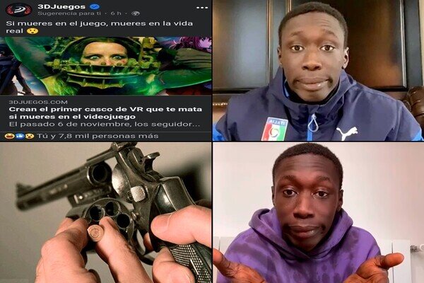 Meme_otros - Morir en el juego, mira éstos, que acaban de descubrir la pólvora...