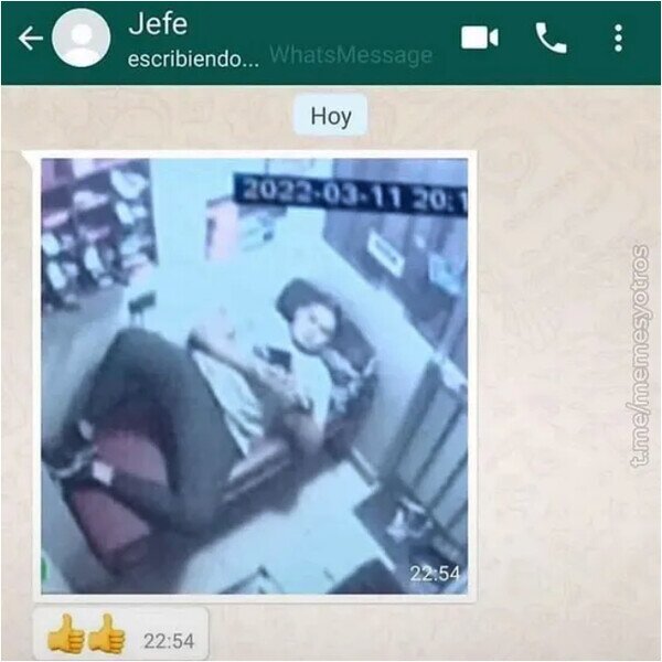 Meme_otros - Lo siguiente que está escribiendo es tu despido