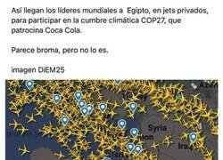 Enlace a 400 jets privados para luchar contra el Cambio Climático