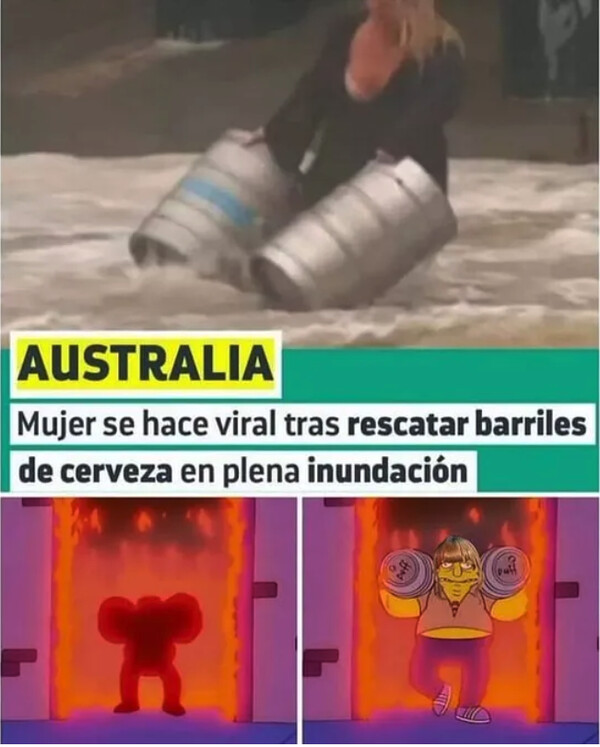 Meme_otros - Los Simpson predijeron a Barney en mujer