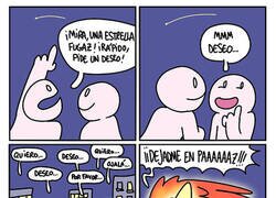 Enlace a No puede cumplir los deseos de todos