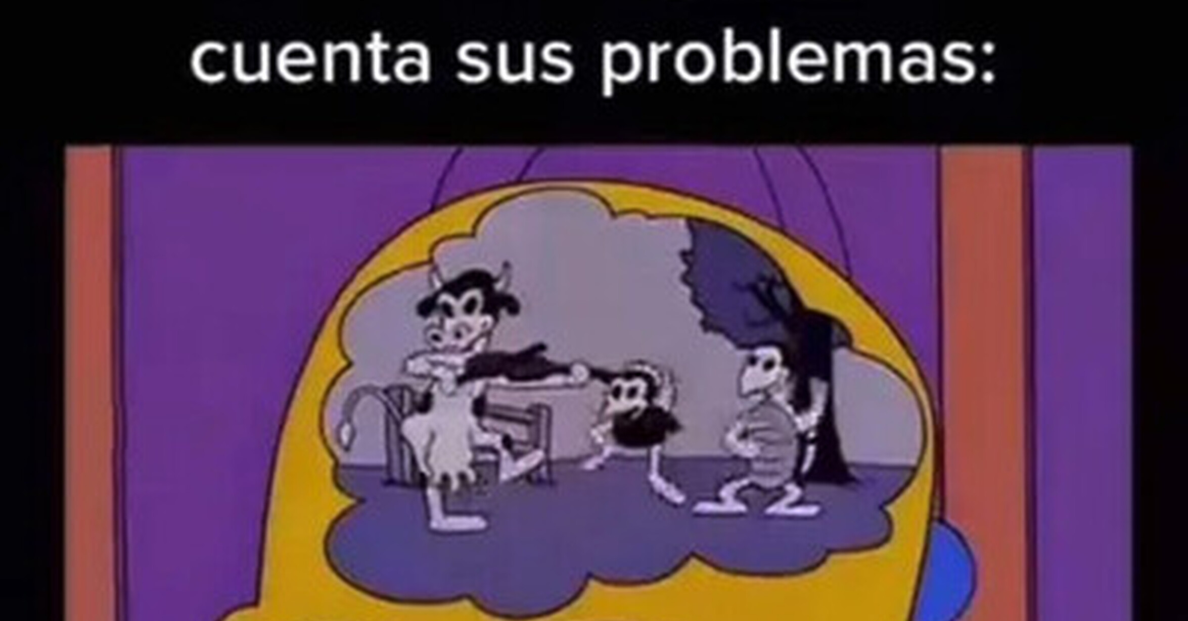 Cuánto cabrón / Desconecto inconscientemente
