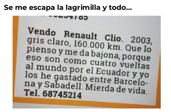 Otros - Qué vida más triste