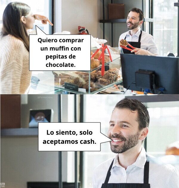 Meme_otros - El único método de pago