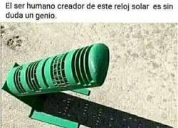 Enlace a No sé yo si ese reloj funciona del todo bien...