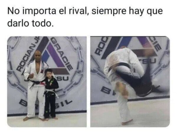 Meme_otros - No hay rival pequeño