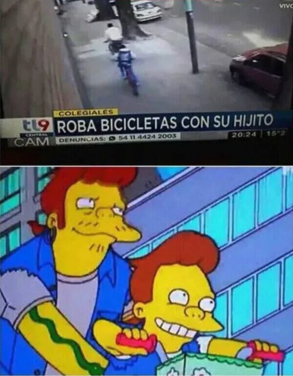Meme_otros - Nada que no haya visto ya en Los Simpson