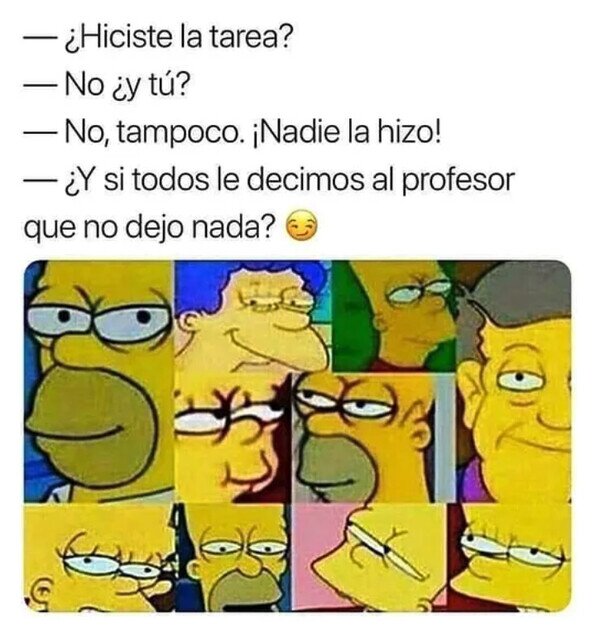 Meme_otros - Cuando nos ponemos de acuerdo toda la clase