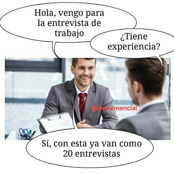 Meme_otros - Amplia experiencia