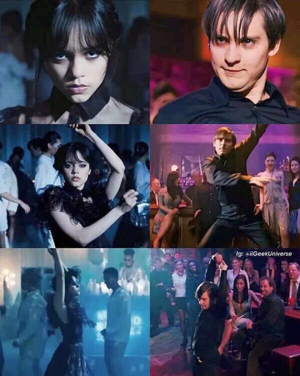 Meme_otros - ¿Merlina es Peter Parker?