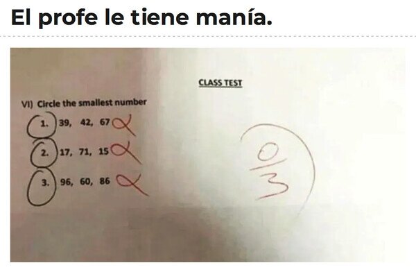Otros - No veo nada incorrecto