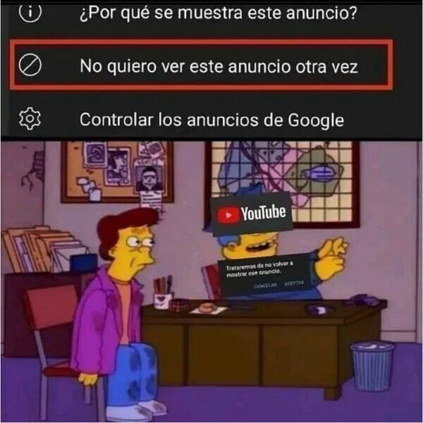 Otros - YouTube lo apunta en su máquina de escribir invisible