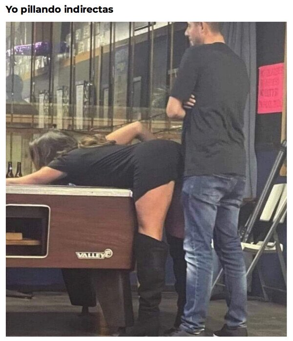 Otros - Ella solo quiere aprender a jugar al Billar