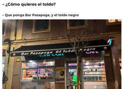 Enlace a El Toldo Negro tal cual