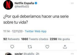 Enlace a Pero bueno, CEO de Netflix...