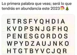 Enlace a A mí me salió 'nuevas experiencias', ¿y a tí?