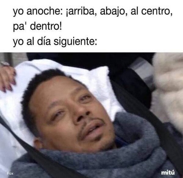 Meme_otros - Noches de desenfreno, mañanas de ibuprofeno