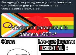 Enlace a Agregaron un paraguas rojo