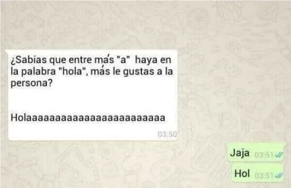 Meme_otros - Cuando das muchas 'A' pero no son correspondidas