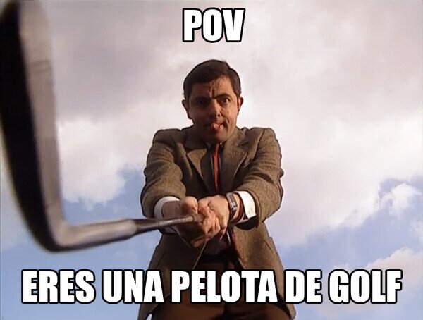 mr bean,pov,pelota,golf,otros