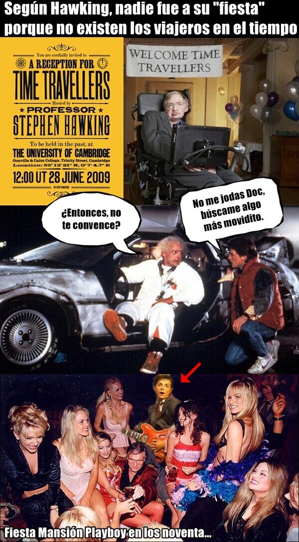 Meme_otros - ¿Universidad de Cambridge o Mansión Playboy? La elección no era dificil.