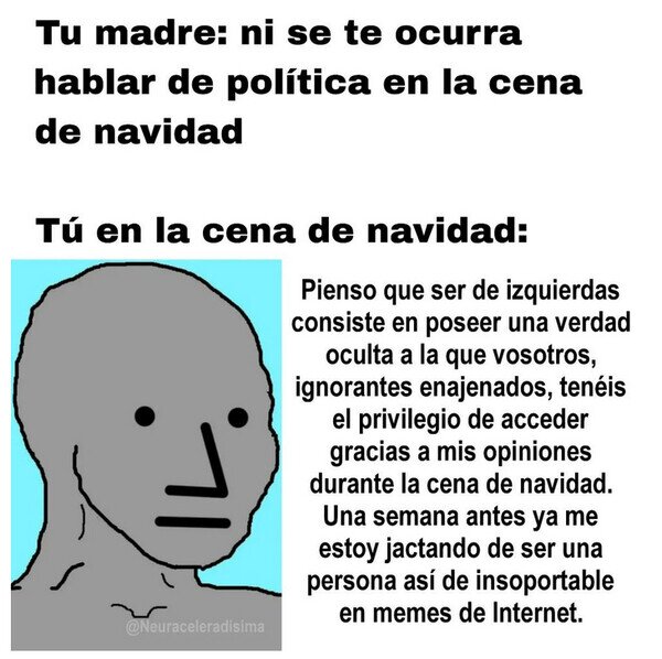 Meme_otros - Lo que pensé en la cena de Navidad