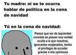 Enlace a Lo que pensé en la cena de Navidad