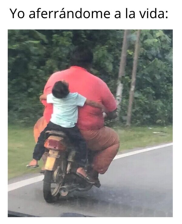 Meme_otros - Agarrándome de dónde puedo