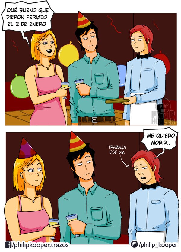 Otros - Cuando es festivo, siempre hay alguien que pringa