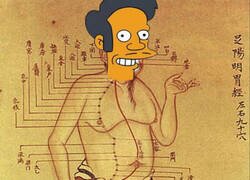Enlace a Acupuntura, versión Simpson