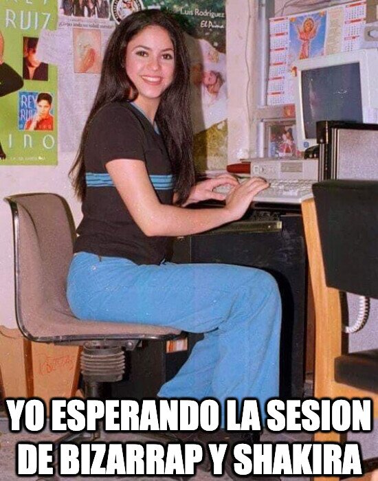 Meme_otros - Yo esperando la sesión de Bizarrap y Shakira
