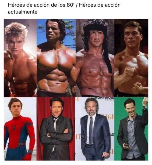 Meme_otros - Los héroes murieron hacen 40 años