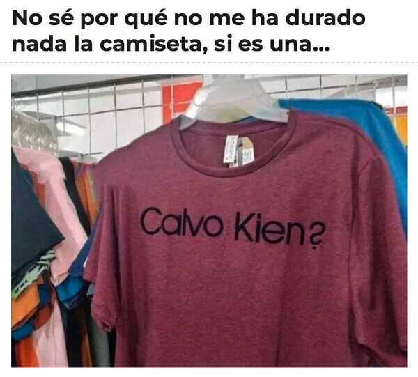 Meme_otros - ¿Calvo yo?