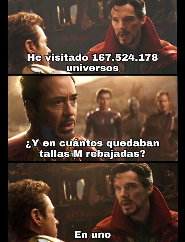 Otros - Las rebajas no son para los que vestimos la M