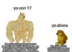 Enlace a Cuando tienes una edad, el estómago pasa factura