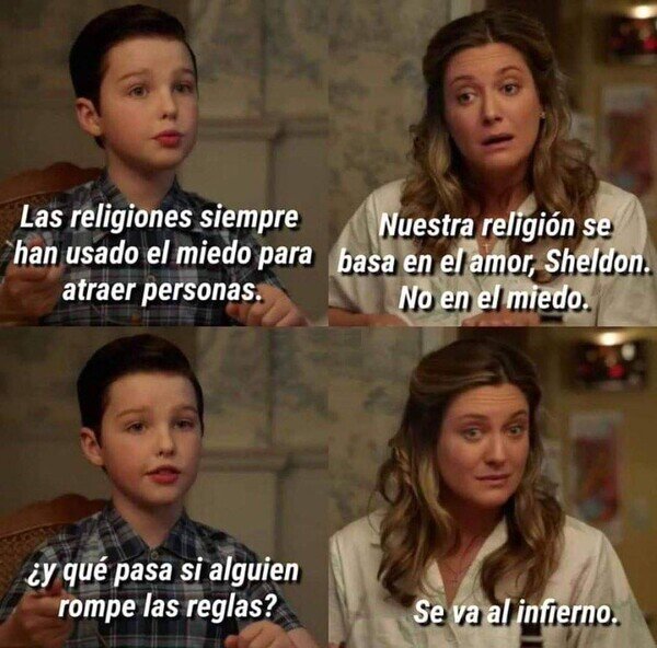 Meme_otros - Siempre acaba pasando lo mismo con los defensores de la religión