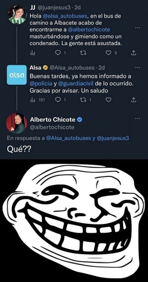 Trollface - Qué fácil es engañar a esta gente de Renfe