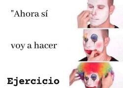 Enlace a Soy un payaso total entre lo de ir al gym y lo de estudiar en enero