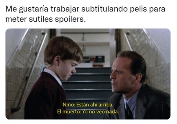 Otros - Sutiles spoilers