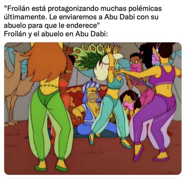 Otros - Las aventuras de Froilán y su abuelo en Abu Dabi