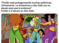 Enlace a Las aventuras de Froilán y su abuelo en Abu Dabi