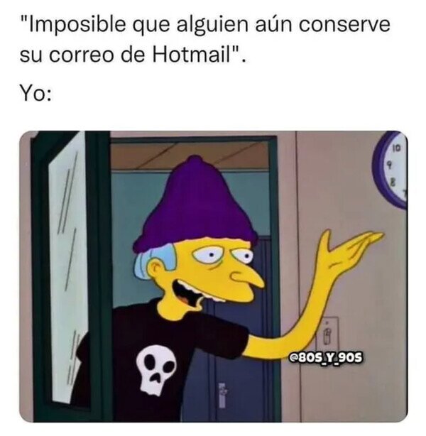 hotmail,correo,viejo,conservar