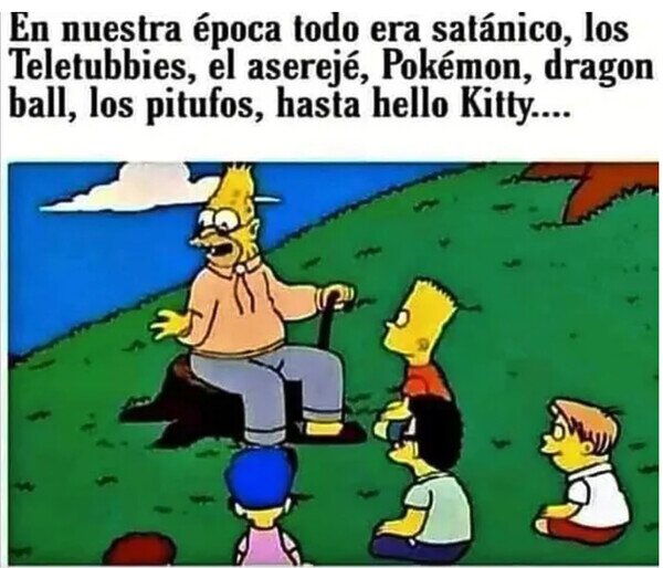 Meme_otros - Todo tenía un significado satánico oculto