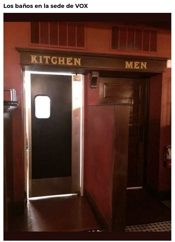 Meme_otros - Los baños de la sede de VOX