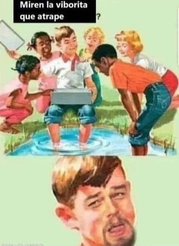 Meme_otros - La tengo justo aquí dentro