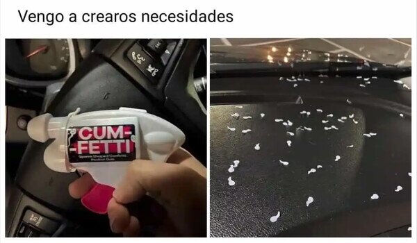 Otros - Os presento el Cum-Fetti