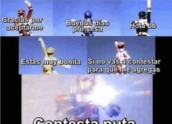 Enlace a Enfado a lo Power Ranger