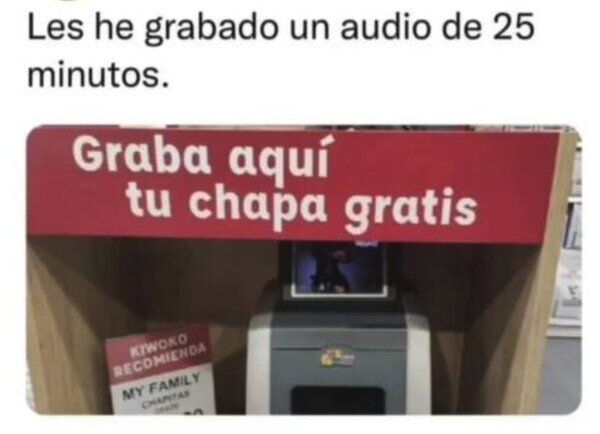 Otros - Una chapa de las mías