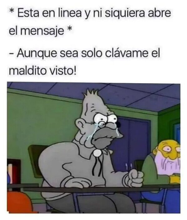 Meme_otros - Ni el visto me dejan