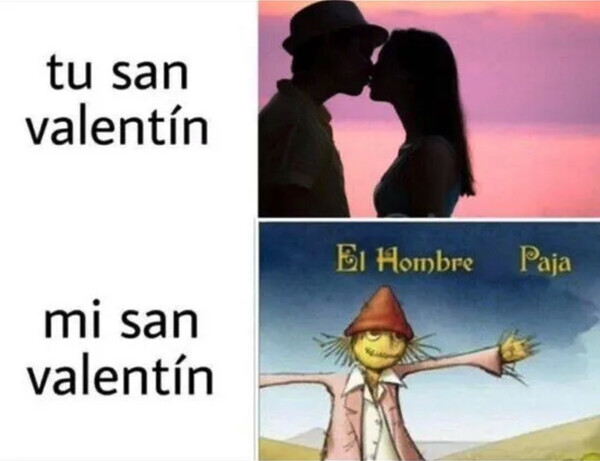 Otros - Otro solitario San Valentín para el Hombre Paja